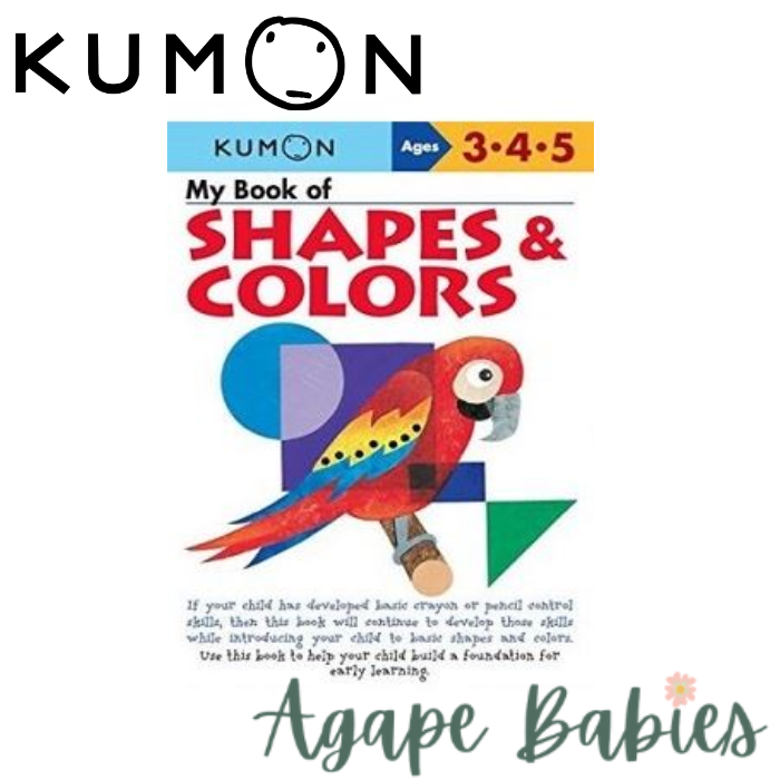 Kumon My Book Of Shapes & Colours