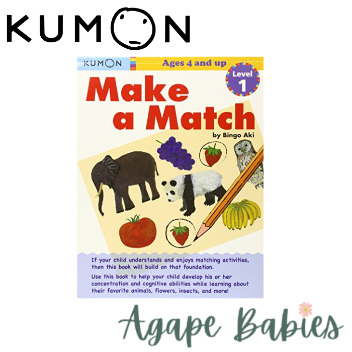 Kumon Make a Match: Level 1 (4 Years Up)