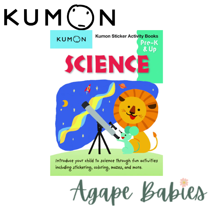 Kumon Science Sticker Activity Book - Pre-K & Up