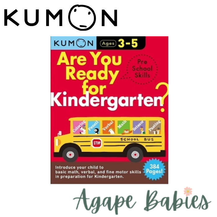 Kumon Are You Ready For Kindergarten Bind Up (Ages 3-5)