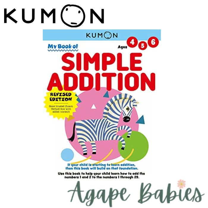Kumon My Book of Simple Addition (Revised Edition)
