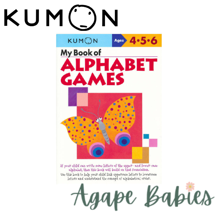 Kumon My Book of Alphabet Games (4-6 Years)