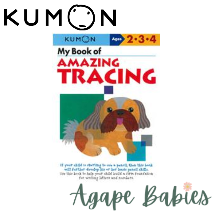 Kumon My Book of Amazing Tracing