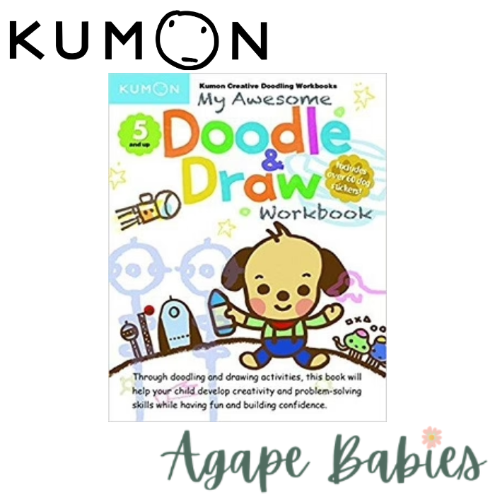 Kumon My Awesome Doodle And Draw Workbook