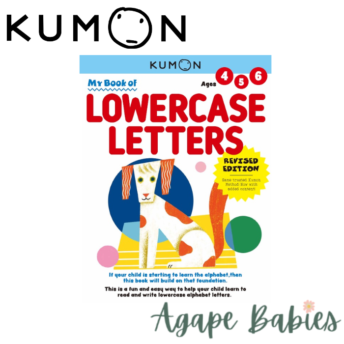 Kumon My First Book of Lowercase Letters (4-6 Years) (Revised Edition)