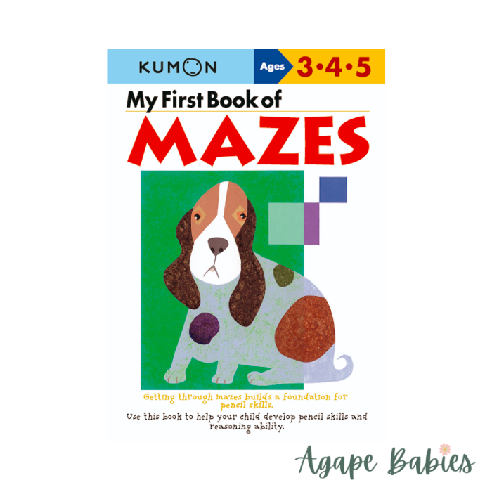 Kumon My First Book of Mazes (3-5 Years)