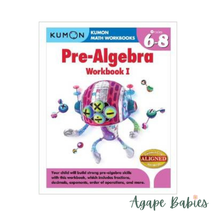 Kumon Pre-Algebra Workbook 1