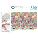 [1 Yr Local Warranty] Parklon LaPure Animal Shiny Cross M12 Size: 1900x1300x12mm