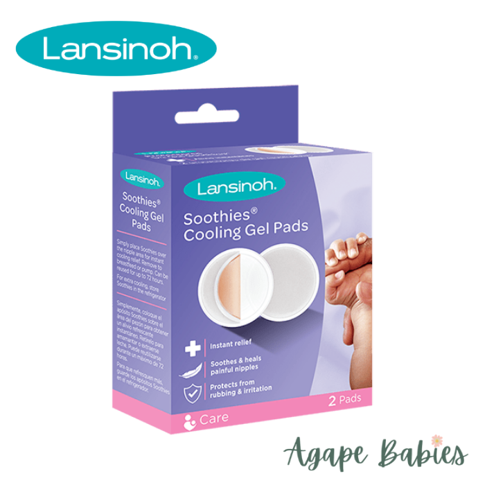 Lansinoh Soothies Gel Pads for Breastfeeding Mothers (1 Pair)