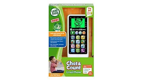 LeapFrog  Chat & Count Emoji Smart Phone - Green (3 Months Local Warranty)