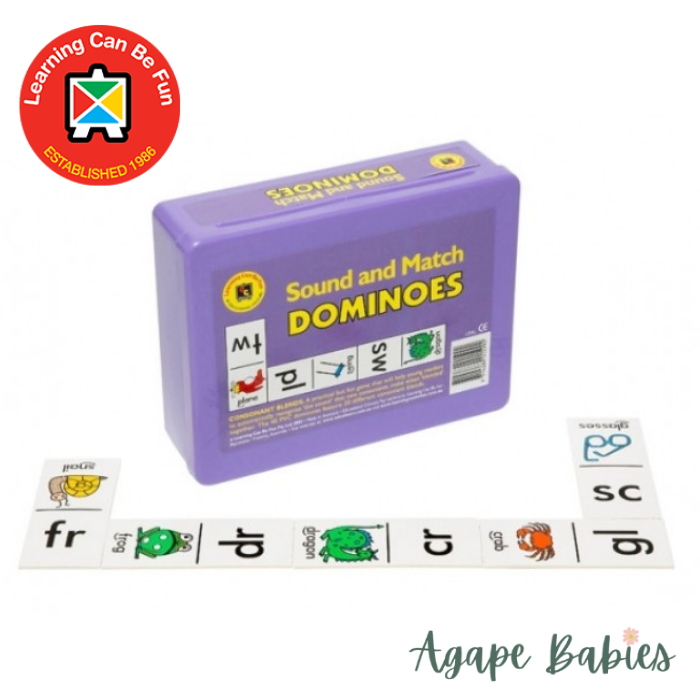 Learning Can Be Fun Sound & Match Desk Dominoes