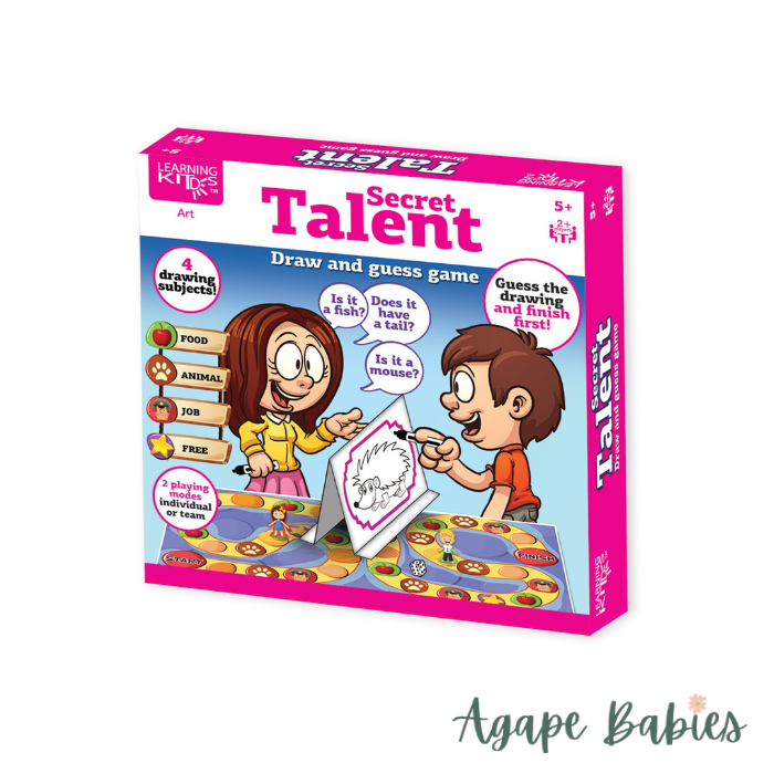 Learning Kitds Secret Talent Guess & Draw Game