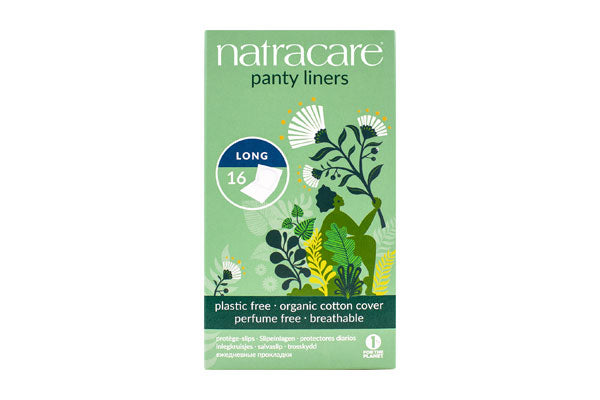 [Bundle Of 3] Natracare Panty Liners with Organic Cotton Cover - Long (16pcs x 3)