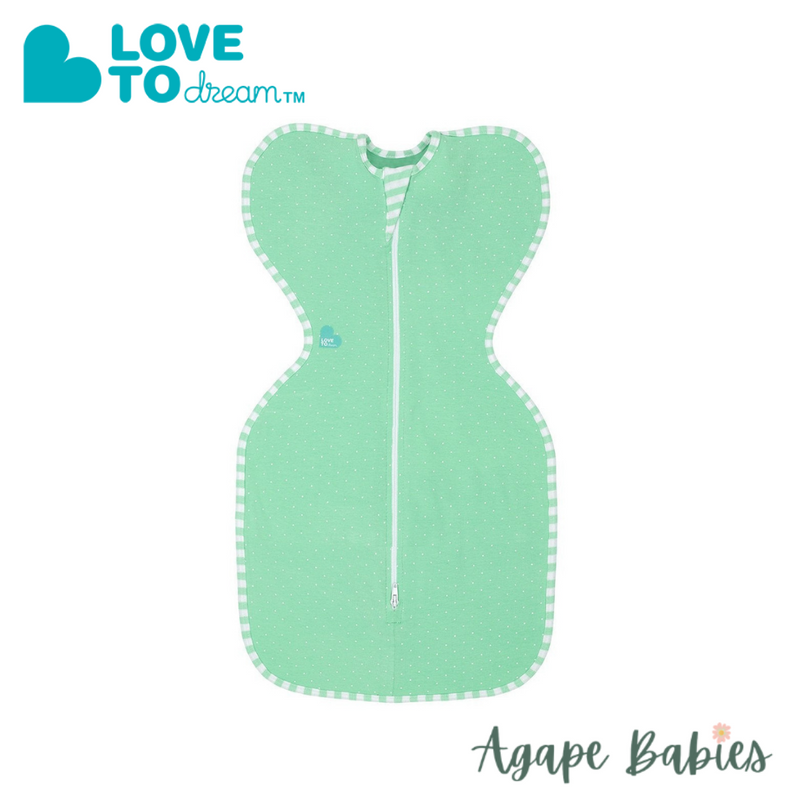 Love To Dream Swaddle UP Summer Lite 0.2 tog Mint - 3 sizes