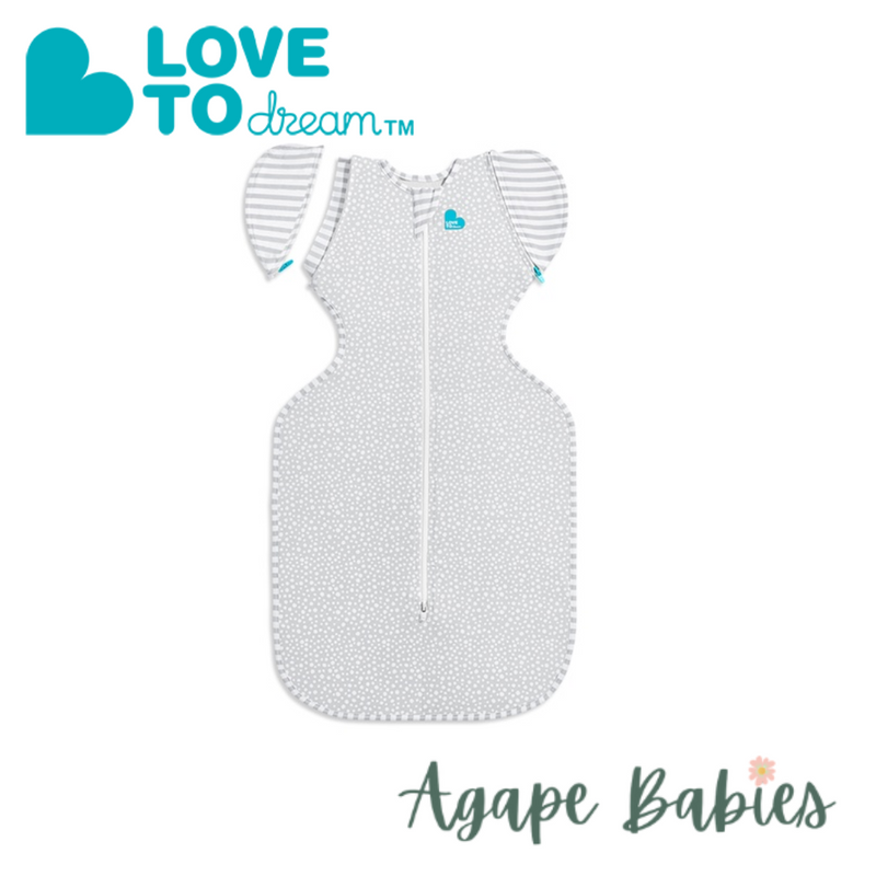 Love To Dream Swaddle Up Transition Bag 1.0 Tog Original Bamboo Grey