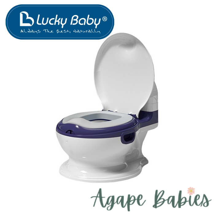 Lucky Baby Classic Mini Toilet Potty - Blue