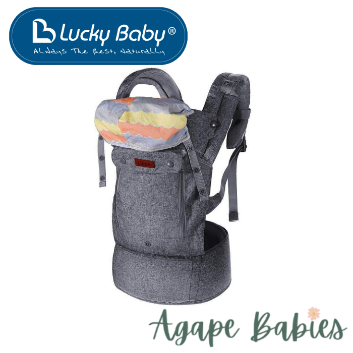 Lucky Baby Ergonomical Baby Carrier - Dark Grey