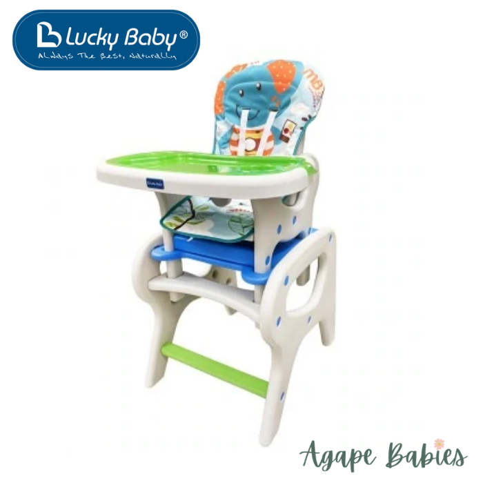 Lucky Baby Hoover Multiway High Chair - Elephant
