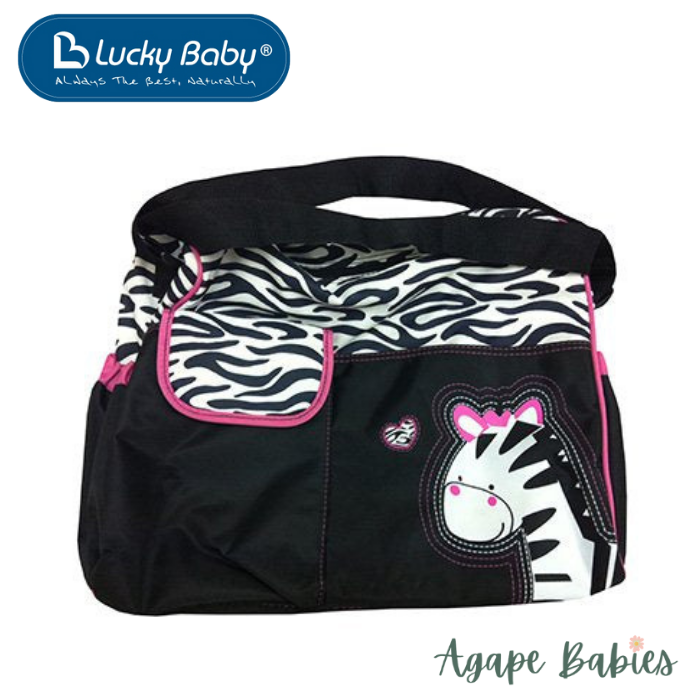 Lucky Baby Mummy Pack It (Zeb) - Black