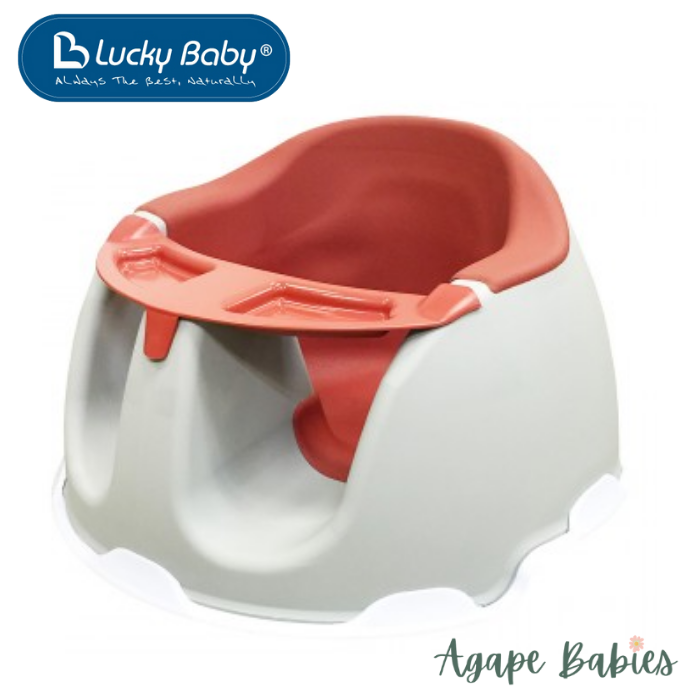 Lucky Baby Snappi Baby Chair with Tray - Red