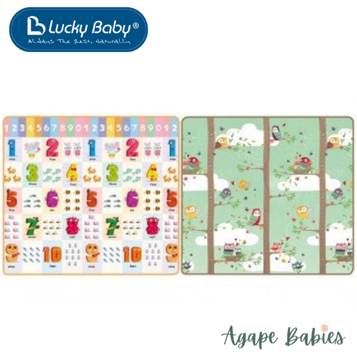 Lucky Baby Tell-Me-A-Story™ Educative Flooring XPE Mats-Owl + Number King 1.5mX1.8mX20mm