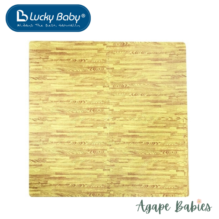 Lucky Baby Cross Flooring Mats With 8 Borders - WOOD Parqued