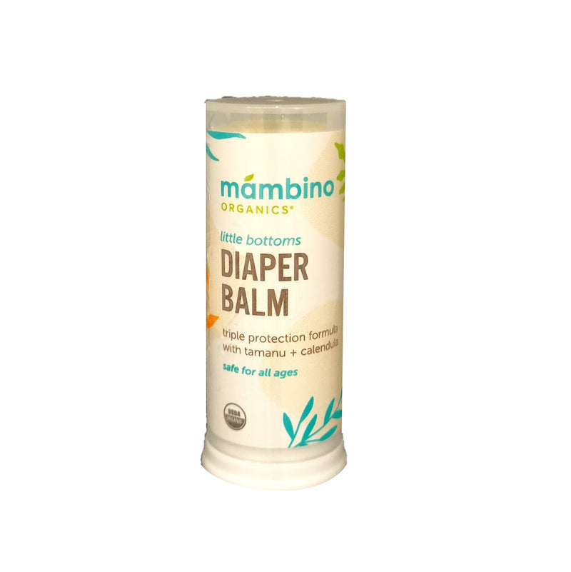 Mambino Organics Organic Little Bottoms Diaper Balm – Oatmeal + Calendula 18g