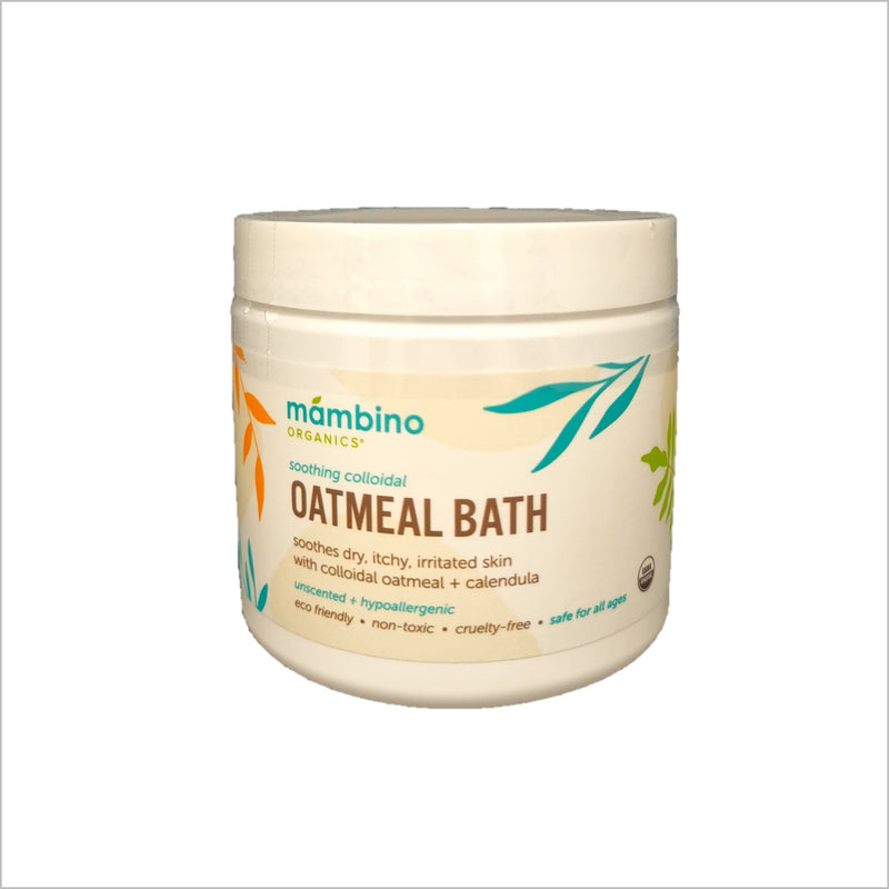 Mambino Organics Organic Soothing Oatmeal Bath Powder (Milk + Calendula) 170g