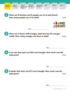 Kumon Math Boosters: Word Problem Grades 3-6