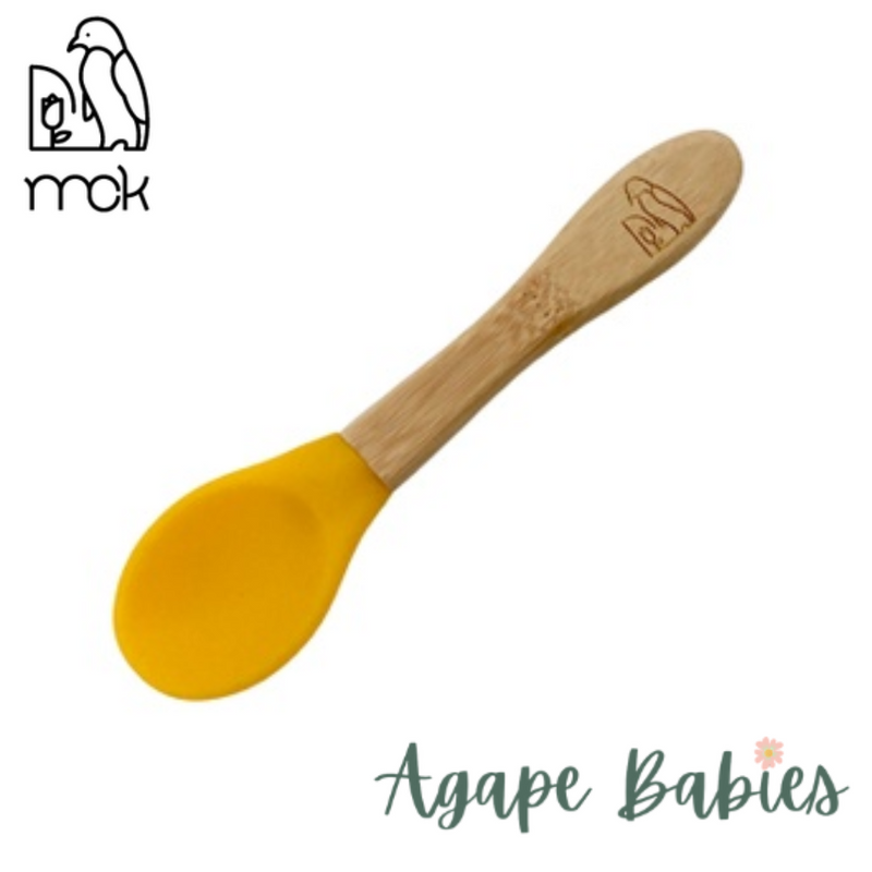 MCK Bamboo-Silicone Spoon - Yellow
