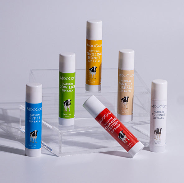 MooGoo Skincare Edible Lip Balm -Natural Coconut 5Gm Exp: 02/25