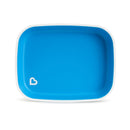 [2 Pack] Munchkin Splash™ Toddler Plates (Blue & Green)