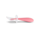 [Bundle Of 2] Munchkin Gentle Scoop™ Silicone Training Spoons (Pink/Purple)