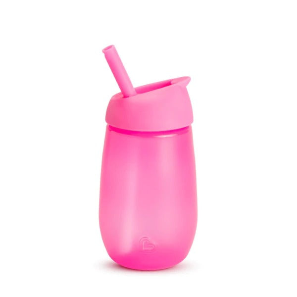 [2-Pack] Munchkin Simple Clean™ Straw Cup 10oz - Pink