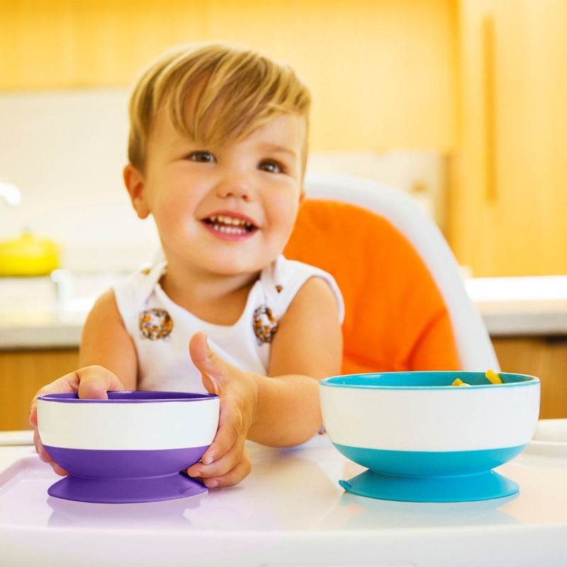 Munchkin 3pk Stay-Put Suction Bowls (Pack Of 2)