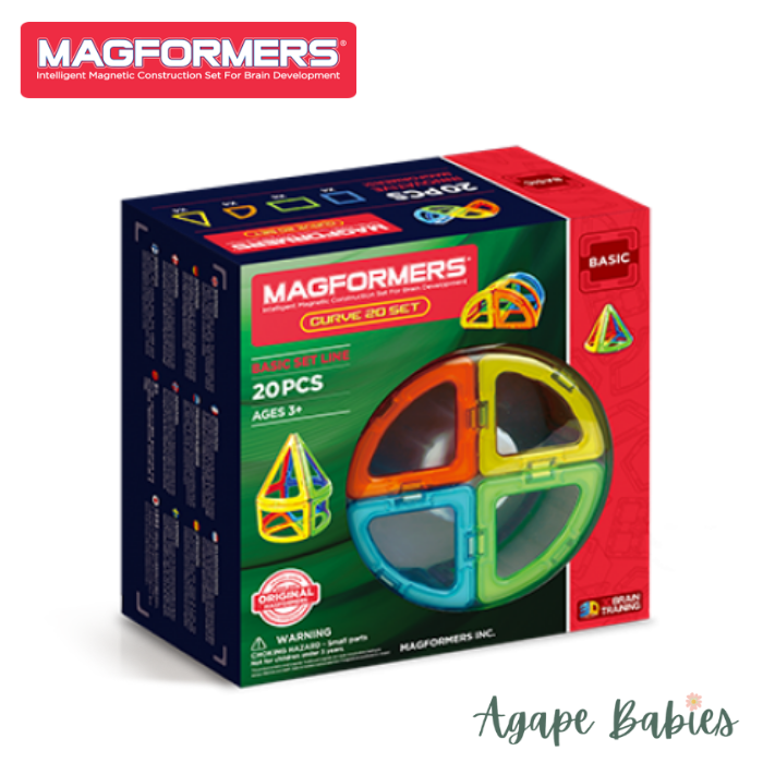 Magformers Curve 20 Set