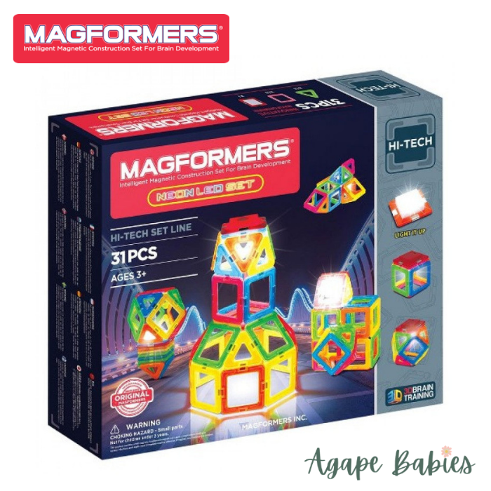 Magformers Neon LED Set (31 pcs)