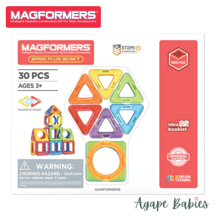 Magformers Basic Plus Set (30 piece)