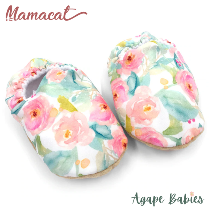 Mamacat Booties Watercolour Floral