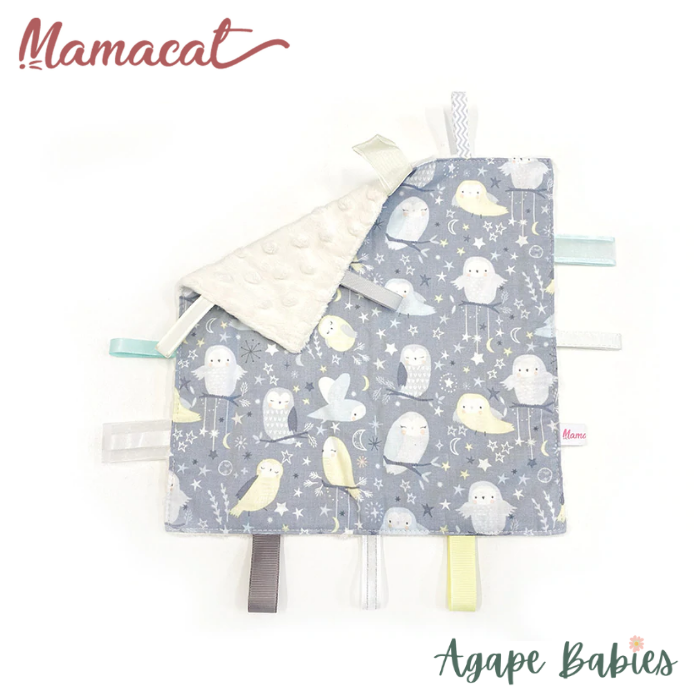 Mamacat Taggie Blanket Owl Stars