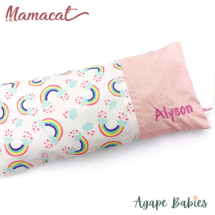 Mamacat Beanie Pillow Rainbow Cream