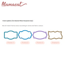 Mamacat Bib Pink Forest
