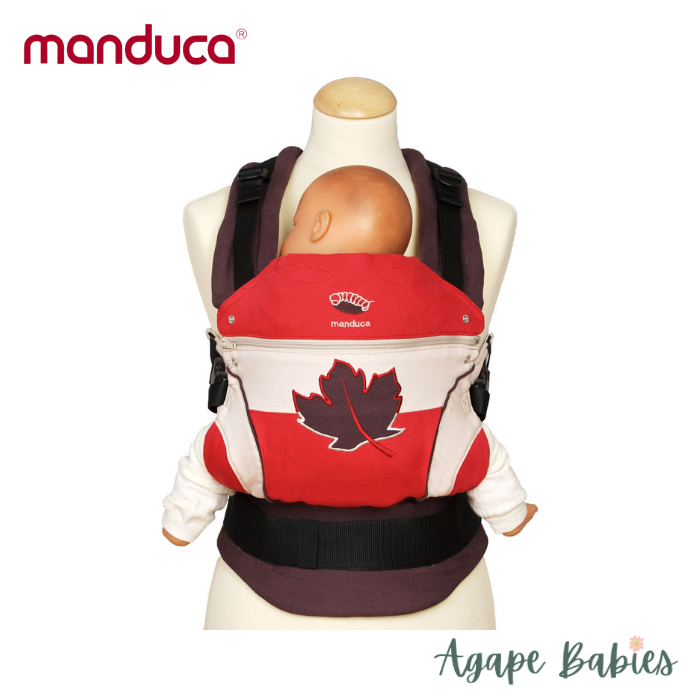 [3 Years Local Warranty] Manduca First Limited Edition Baby Carrier - Maple Leaf