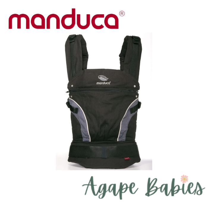 [3 Years Local Warranty]  Manduca First HempCotton Baby Carrier - Black