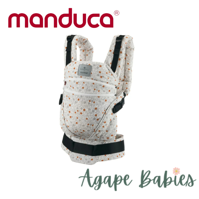 [3 Years Local Warranty] Manduca XT Organic Cotton Baby & Toddler Carrier - BellyButton SoftBlossom Light