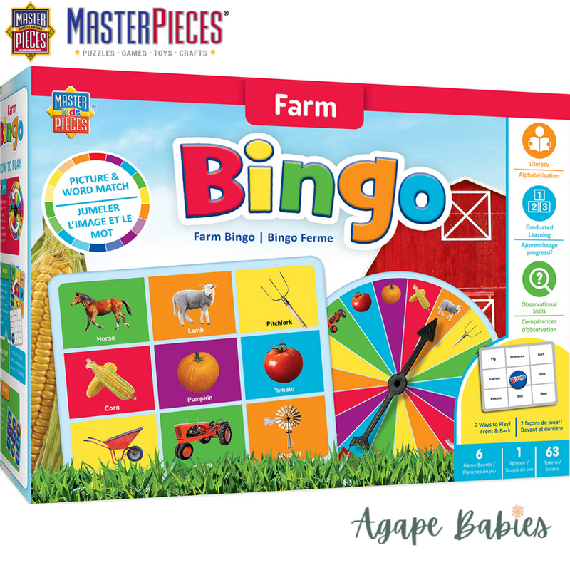 MasterPieces Farm Bingo