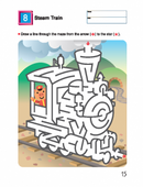 Kumon My Book of Mazes Things That Go