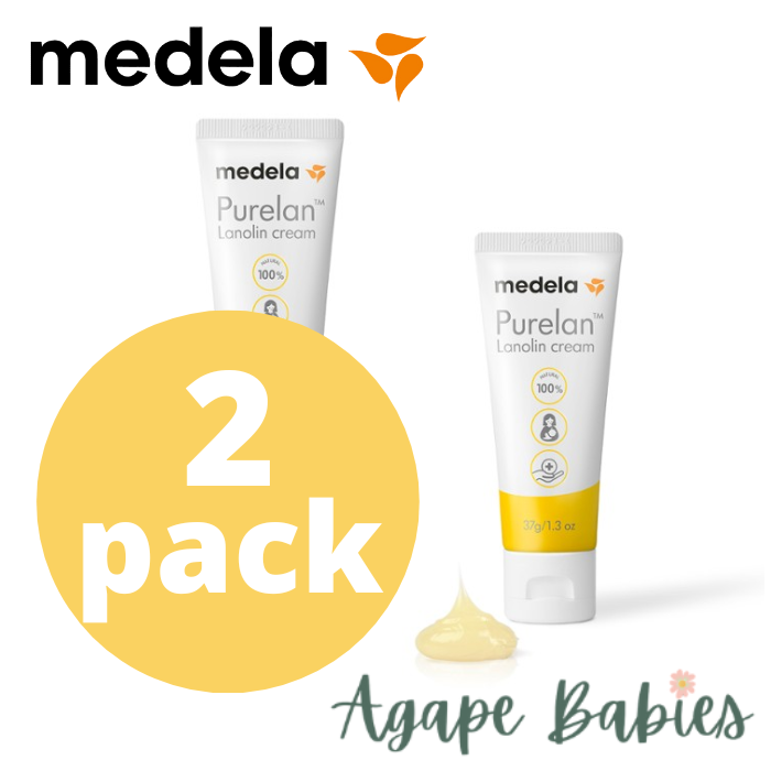 [2-Pack] Medela Purelan Nipple Cream 2.0, 7g