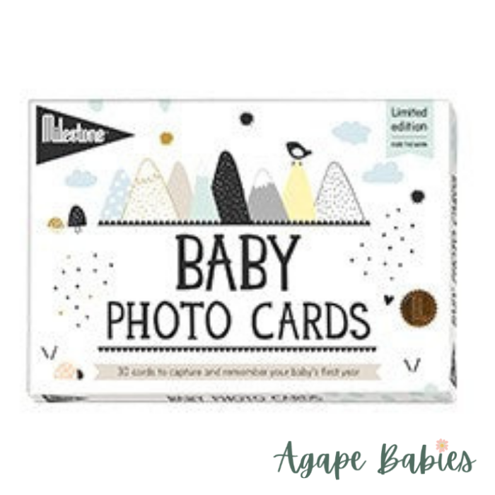 Milestone Baby Photo Cards - Over The Moon