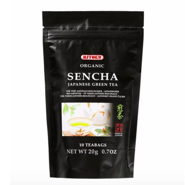 [Bundle Of 4] Mitoku Nagata Organic Kukicha Roasted Bancha Twig Tea 10pcs (20g x 4)